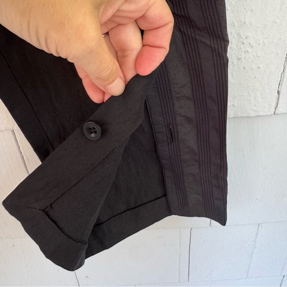 Ann Demeulemeester Side Panel Rope Tie Tuxedo Pants Black size EU34 US2 - Picture 7 of 9